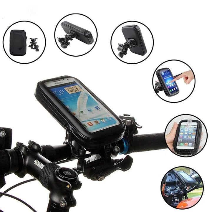 Powerbank Bike Mount | Touchscreen Waterproof | Universal Handlebar Inch | Voltride
