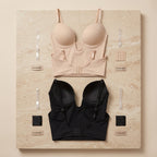 CurvaSculpt™ – Backless Plunge Sculpting Bodysuit with Push-Up Cups