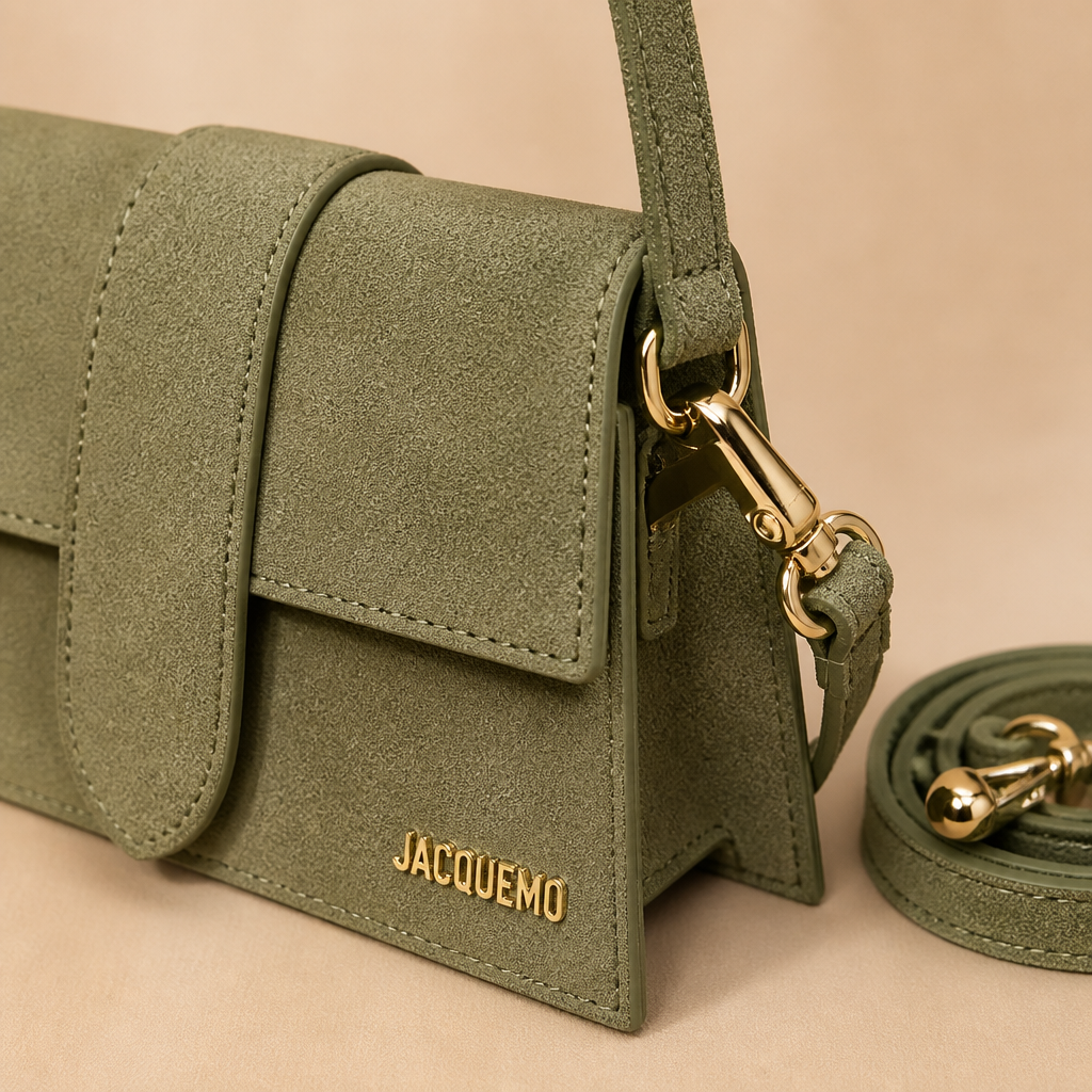 The Lyra Crossbody — Moss