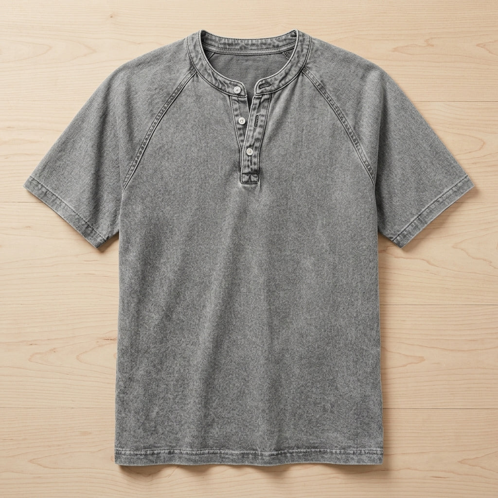StridePulse™ Henley — Your Everyday Armor for Unmatched Comfort and Unstoppable Confidence