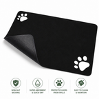 DogBedHouse Non-Slip Super Absorbent & Quick-Dry Feeding Mat