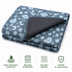 DogBedHouse Super-Absorbent Leak-Proof Non-Slip Training Pads (Washable, 2-Pack)