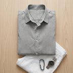VenturoLux™ – Breezy Lightweight Cotton-Blend Long-Sleeve Shirt