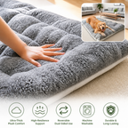Extra Large Pet Bed | Ultra-Thick Reversible Plush | 120cm Velvet Cover | Comfortable Support