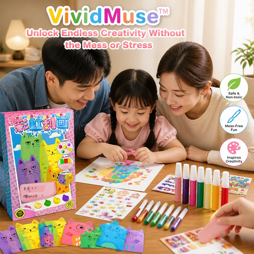 VividMuse™ — Unlock Endless Creativity Without the Mess or Stress