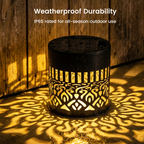 LumnaAura™ Solar Mandala Projector — Transform Your Nights into a Magical, Effortless Outdoor Escape