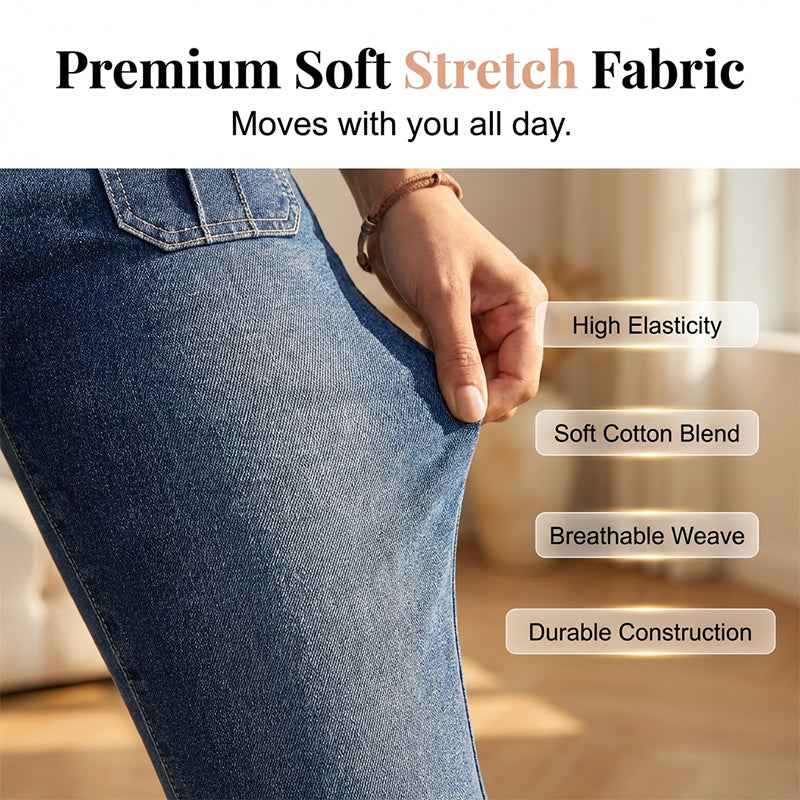 VeloraFlex™ Denim Capris — Sculpt Your Curves in All-Day Comfort and Freedom