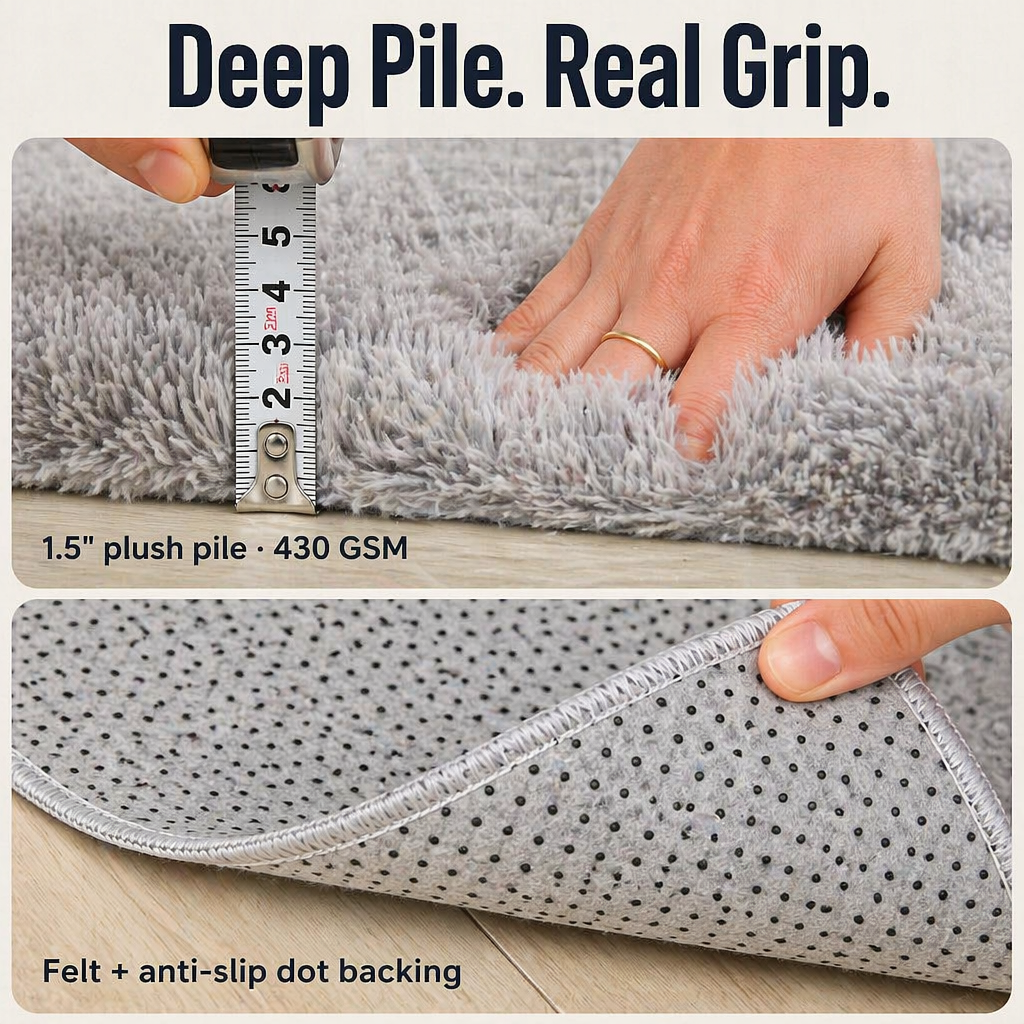 VelaraNest™ — Drift Into Cloudy Plush That Clings to Hardwood and Washes Easily