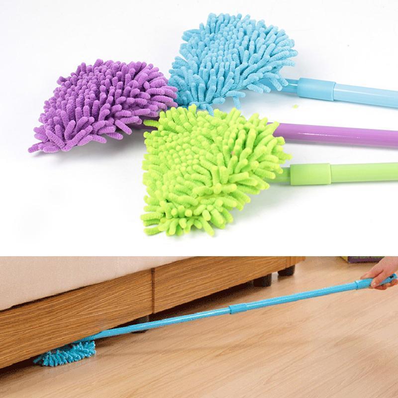 Rotatable Adjustable Triangle Cleaning Mop | 180° Rotating Mop Head | Telescopic Handle | Cleaning Mop | Mop Angle