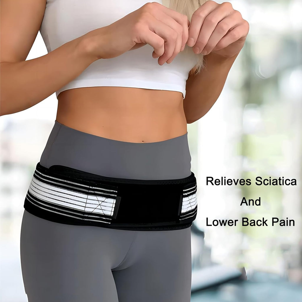 Back Support | Sciatica Relief | Adjustable Hip Belt Brace | BackTherapy
