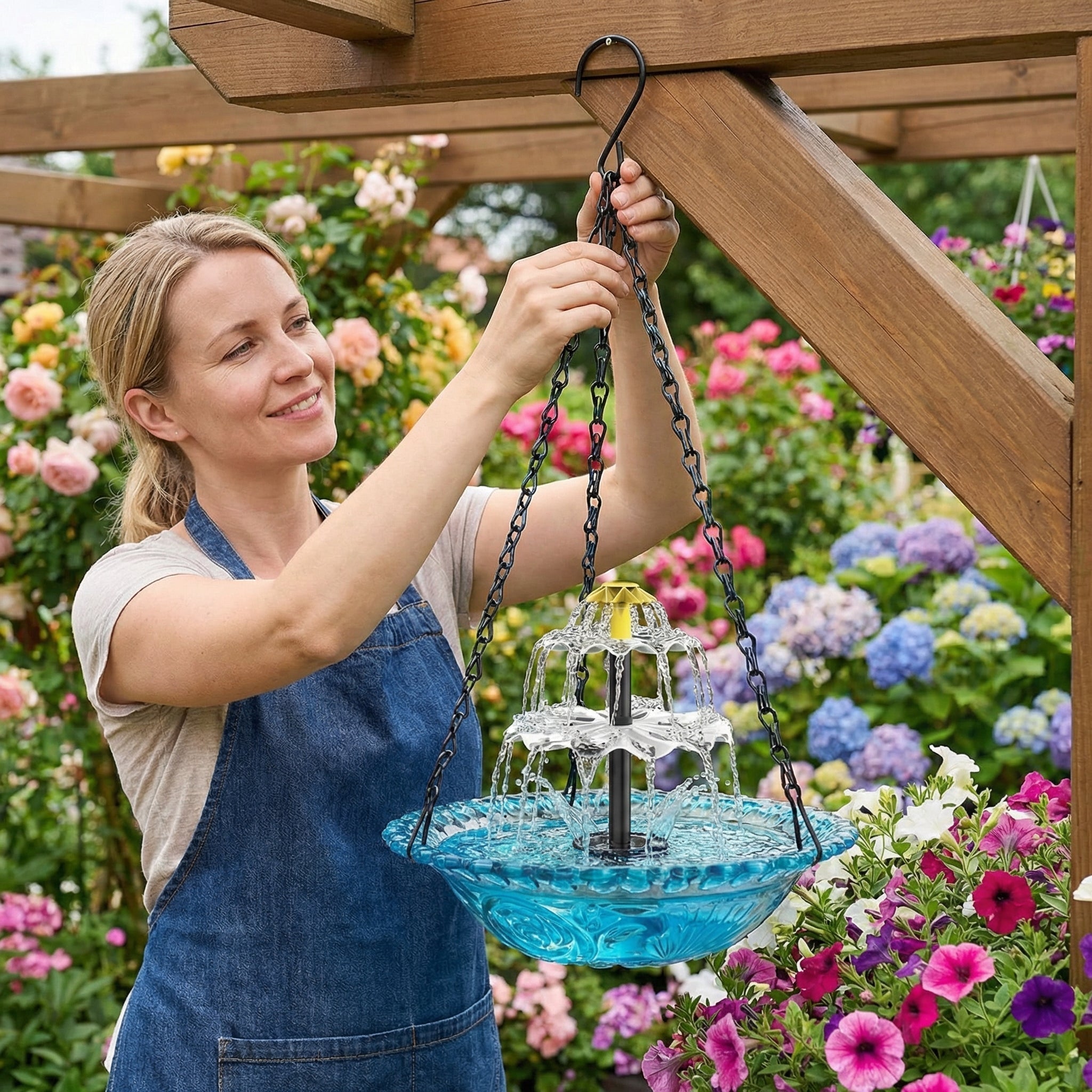 LumaFlow™ Oasis — Transform Your Yard into a Sun-Powered Serene Sanctuary
