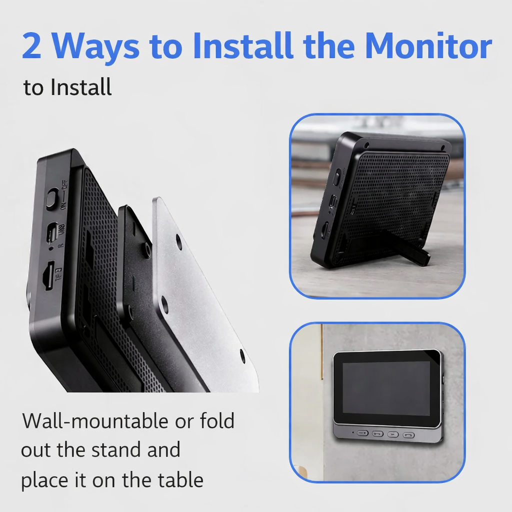 Doorbell with Camera | Two-Way Audio and Live View | Night Vision | RingCam