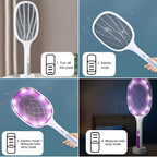 Electric Fly Swatter and UV Zapper Lamp | 3000 V | Rechargeable via USB | BuzzEnd