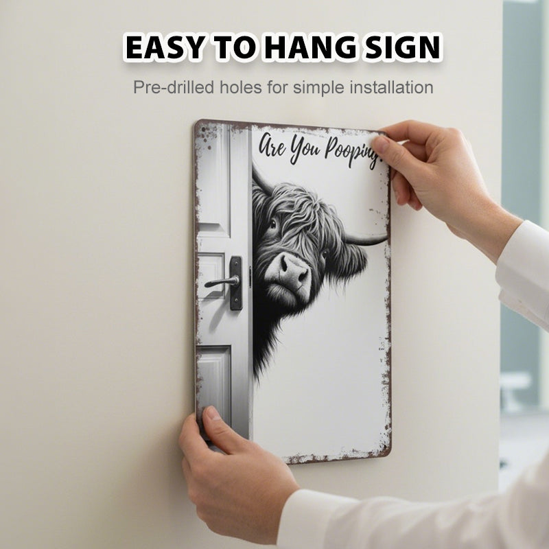 CheekBuzz™ Smile Plaque — Turn Every Bathroom Visit into a Moment of Joy and Lasting Charm