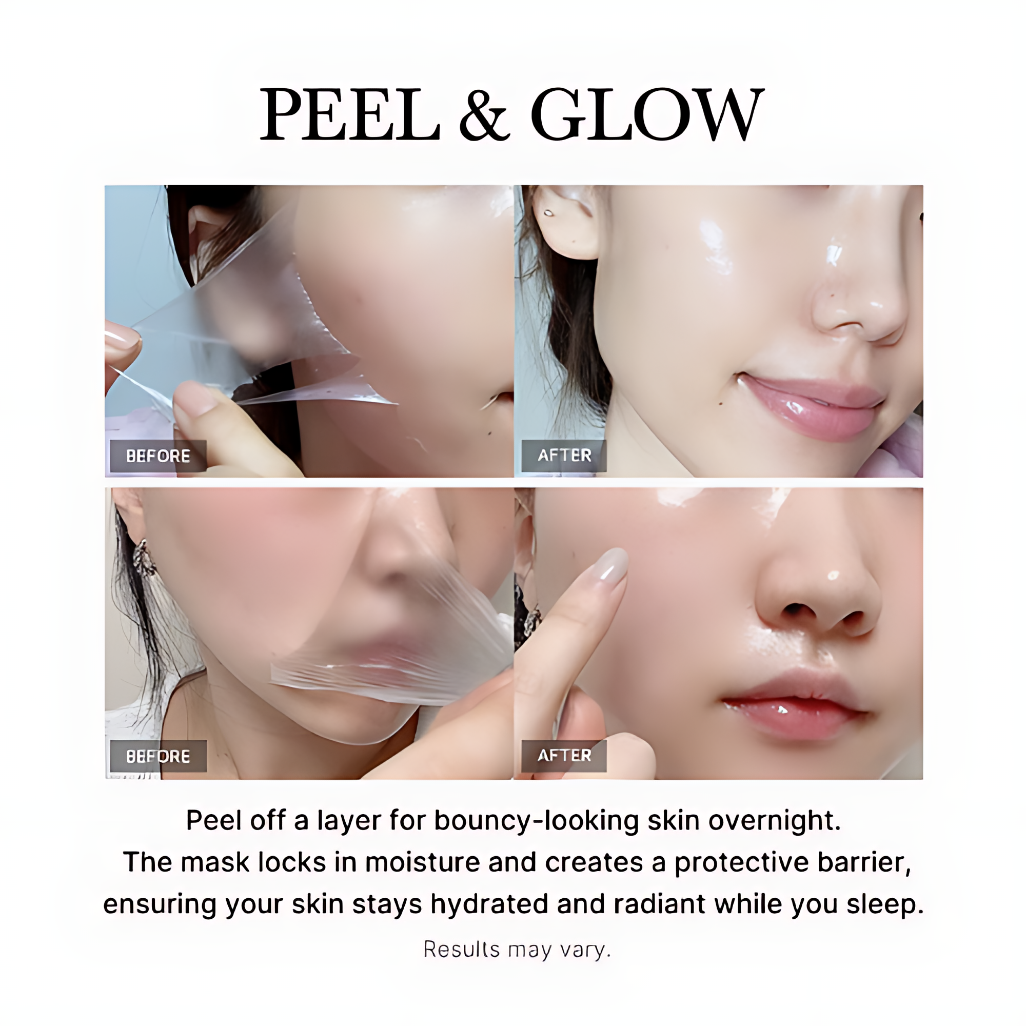 Dermaluxe™ Collagen Night Wrap — Wake Up to Firm, Radiant Skin That Turns Heads