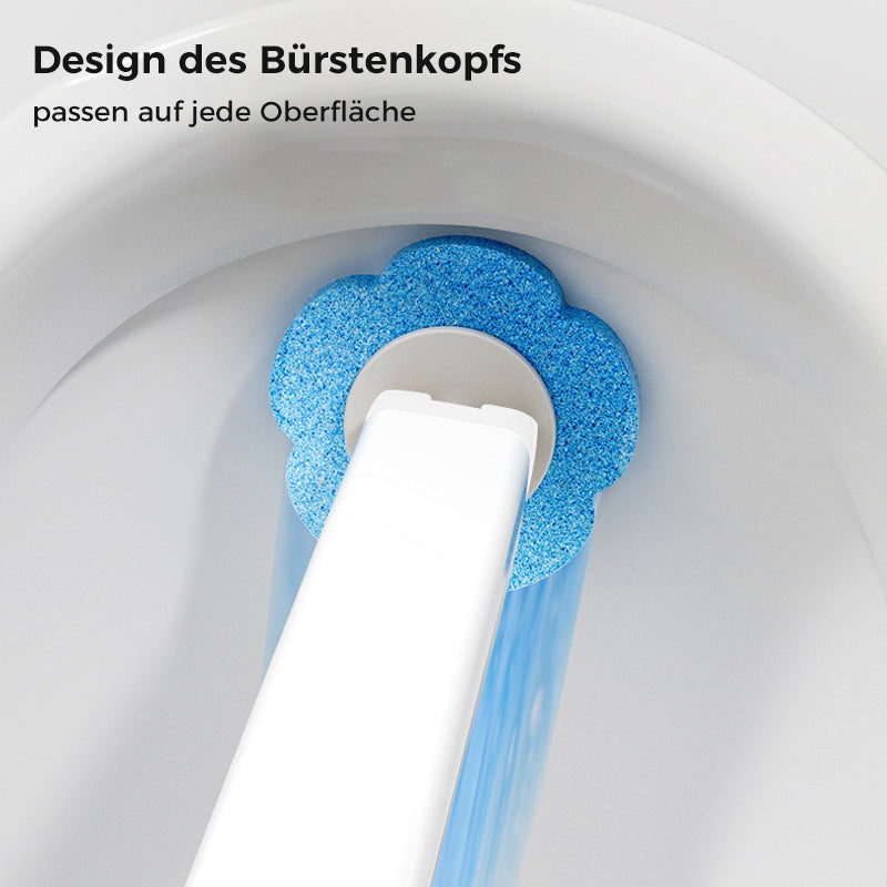 Disposable Toilet Brush | Antibacterial | Sanitary Sponge Heads | CleanClick