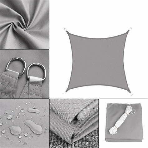 Awning UV Protection Sunshade | 3×4 m Terrace Shade Sail | Tearproof | Skydeck