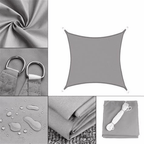 Awning UV Protection Sunshade | 3×4 m Terrace Shade Sail | Tearproof | Skydeck