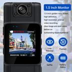 Mini Camera | 4K Video | Lens Rotates | SecureCam