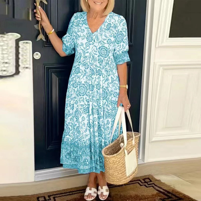 ZephyraFlow™ Maxi Dress — Feel Unstoppable in Feather-Light Comfort and Bold, Breathable Style