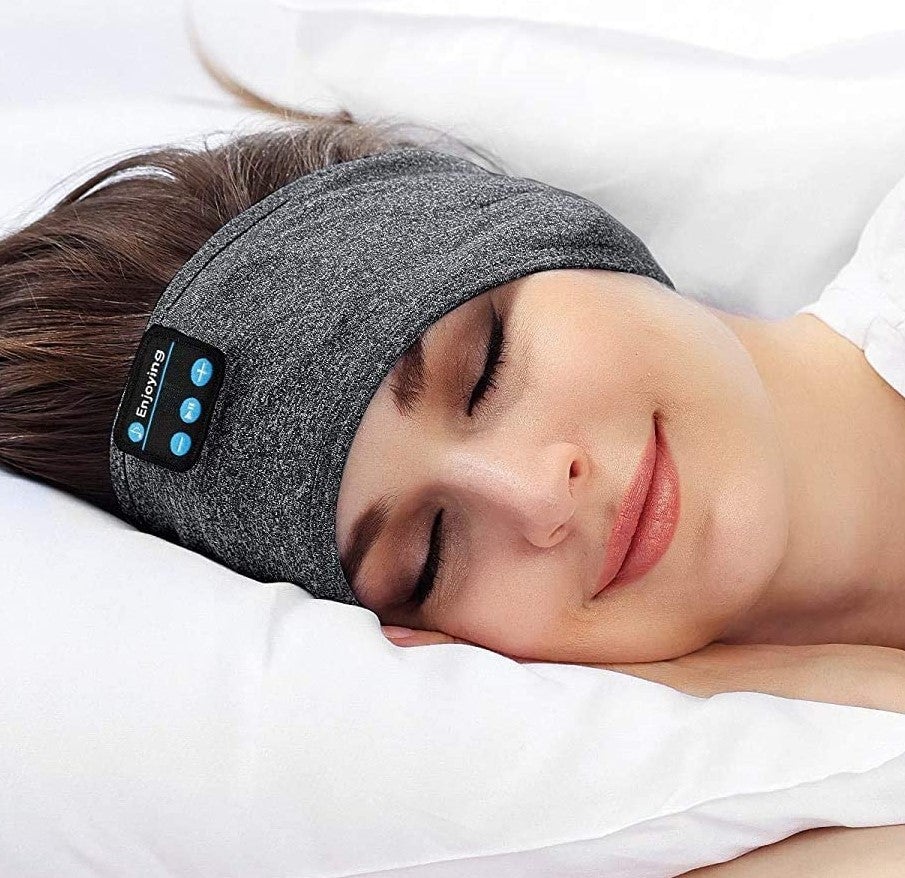 Sleep Headphones Bluetooth Headband | Slim Speakers | Side Sleeper | Dormix