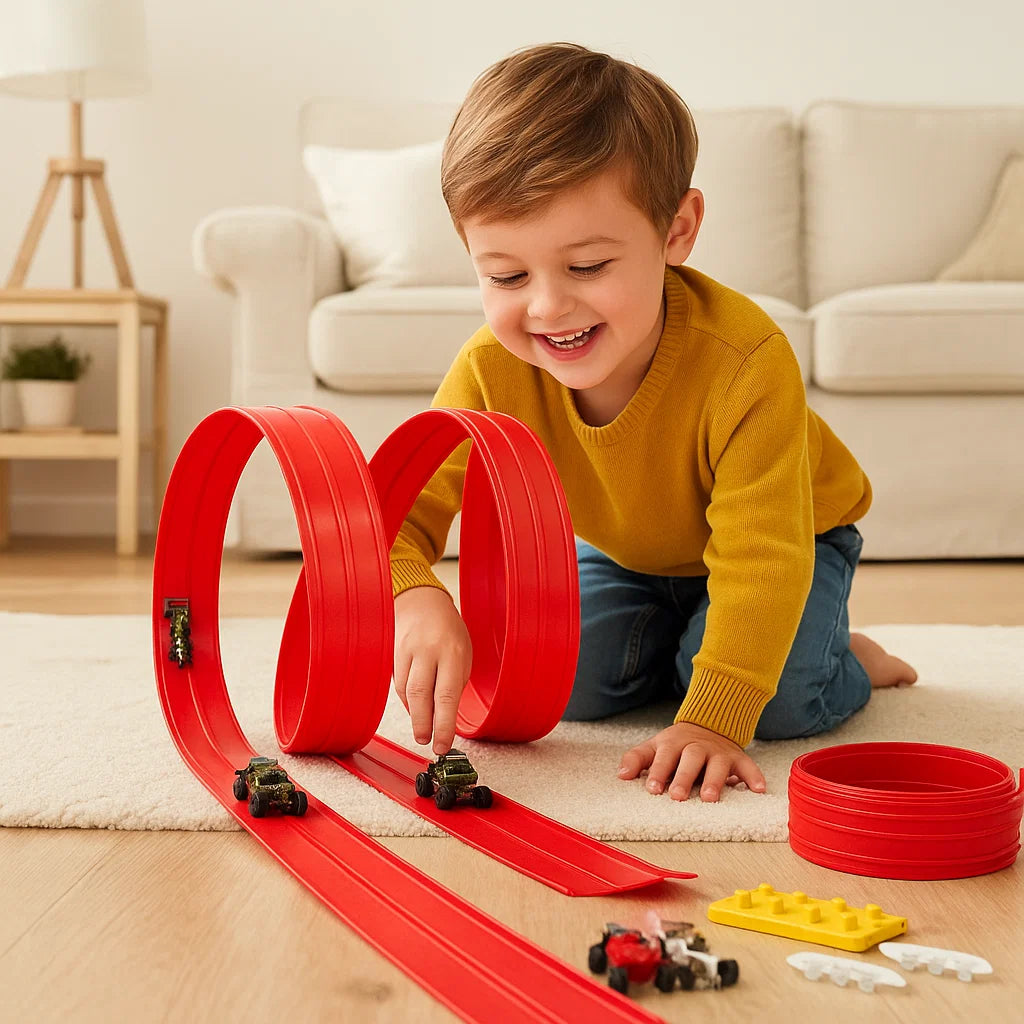 BlazeTrack™ — Ignite Endless Imagination and Heart-Pounding Family Fun