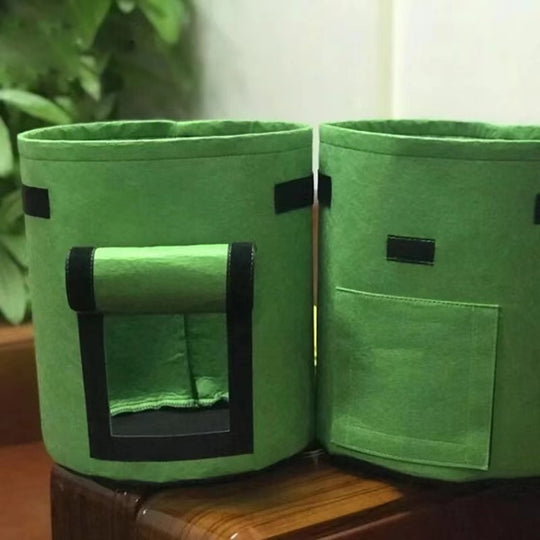 Plant Bag | Breathable Nonwoven Fabric | Velcro Harvest Flap | HarvestBag
