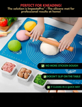 SilkBake™ — Effortless Baking Joy with a Spotless, Grip-Tight Surface