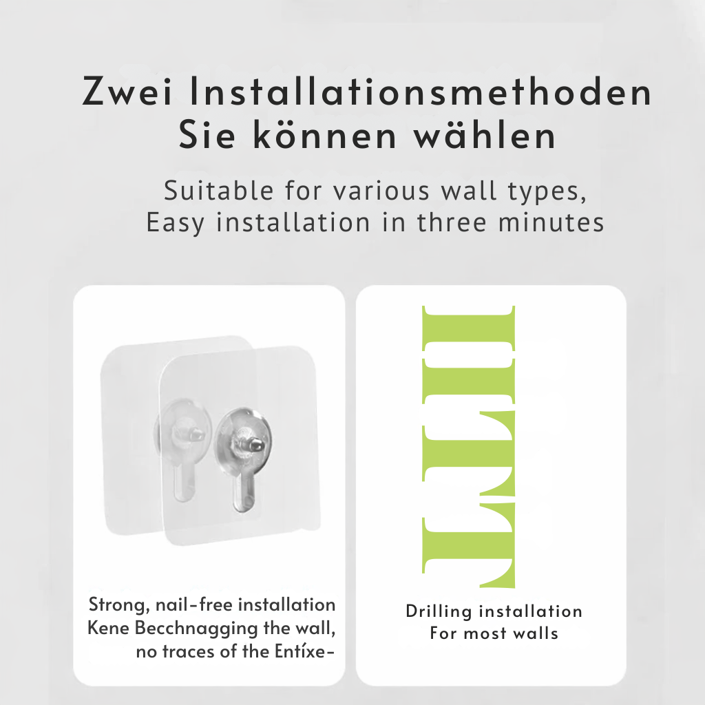 Toilet Paper Holder | Wall-Mounted with Shelf | No-Drill Installation with Box | Rolluxe