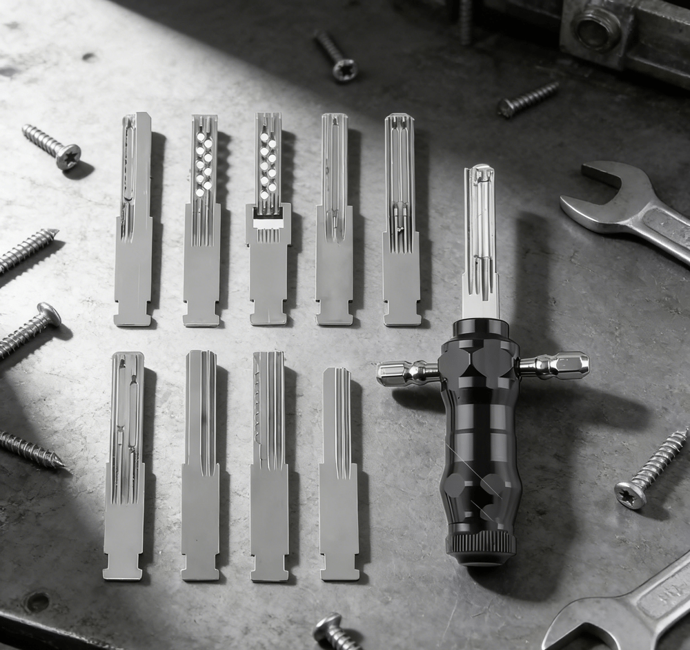 VoltMaster™ 9-Blade Tubular Pick Set — Unlock Every Lock with Lightning Speed and Unstoppable Precision