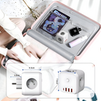 Cube Power Strip | Multiple Outlets | Overload Safeguard with On Off Switch | PowerCube