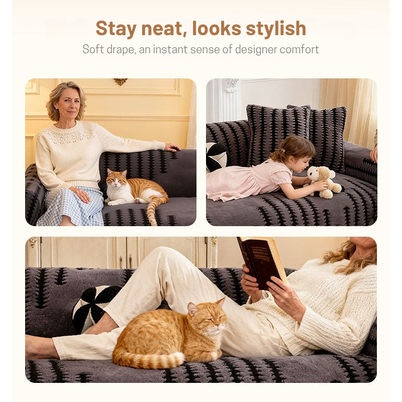 VelvetLuxe™ — Transform Your Sofa Into a Silky, Stain-Defying Haven of Comfort