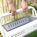 Charcoal Grill | Compact | Foldable Handles | GrillGo