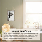 CheekBuzz™ Smile Plaque — Turn Every Bathroom Visit into a Moment of Joy and Lasting Charm