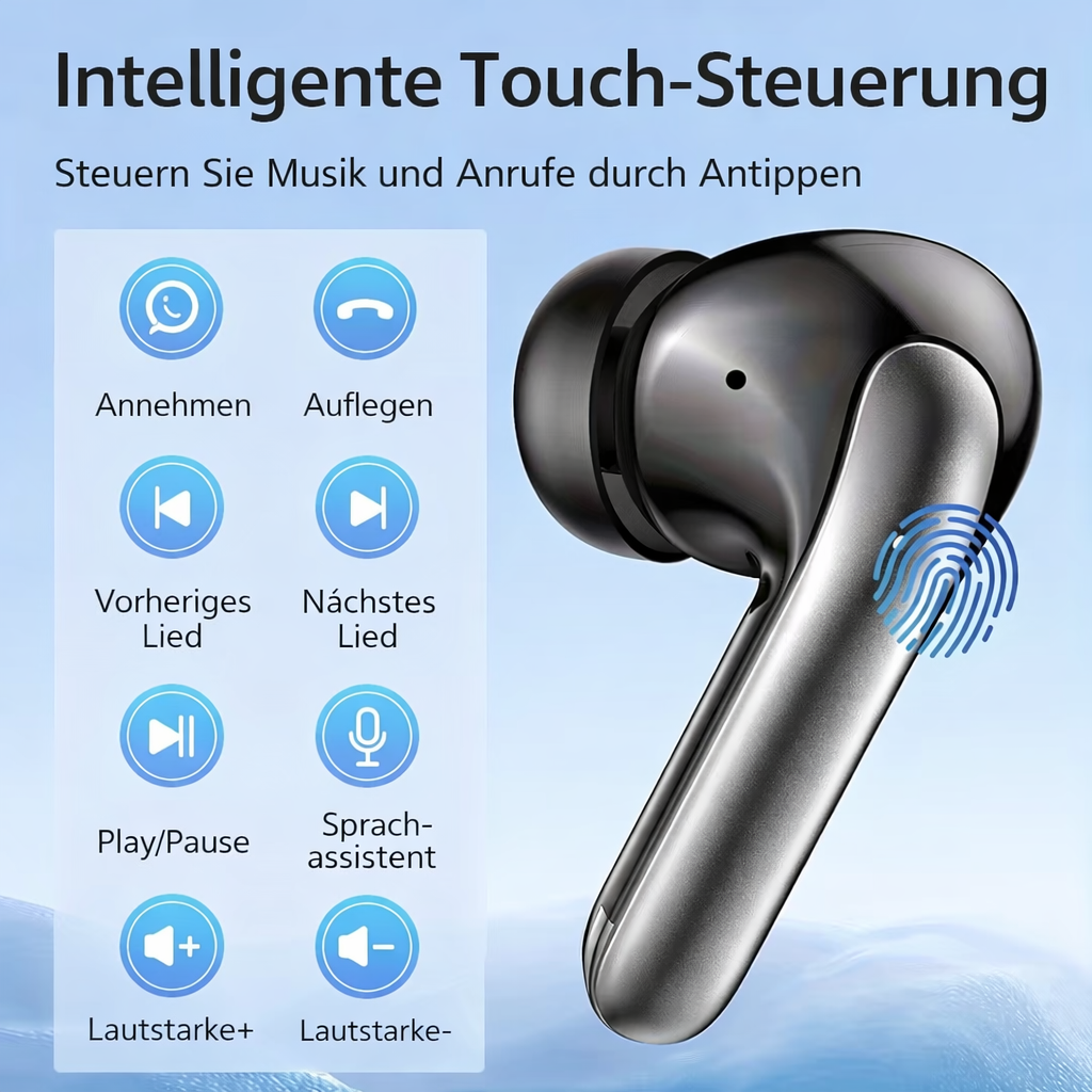 Wireless Earbuds | In-Ear Headphones | Extended Listening Comfort & Crisp Calls | Voltiva