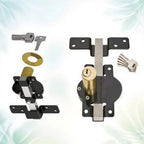 Gate Lock with Key | Corrosion-Resistant | Spring Bolt | GateSecure