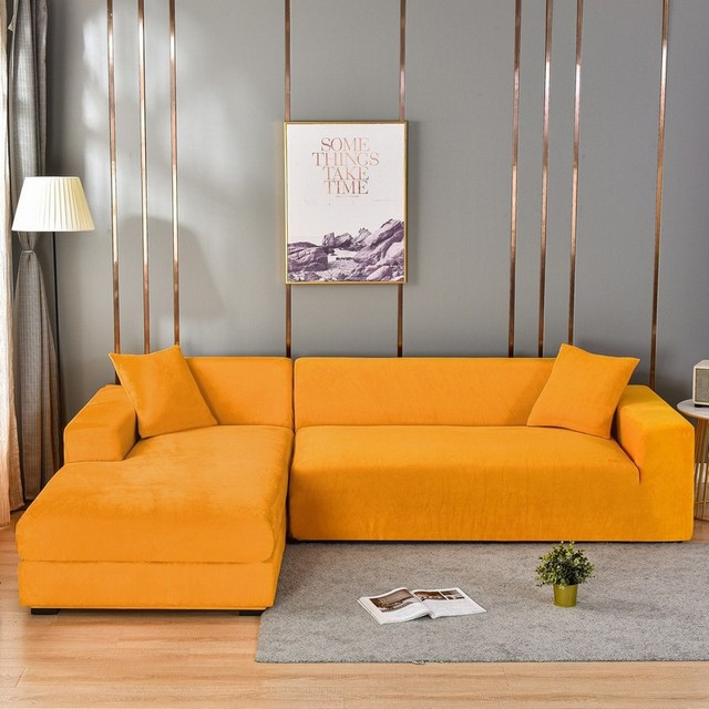 Velvita™ — Wrap Your Sofa in Plush Velvet Luxury That Defies Spills, Pets & Stress