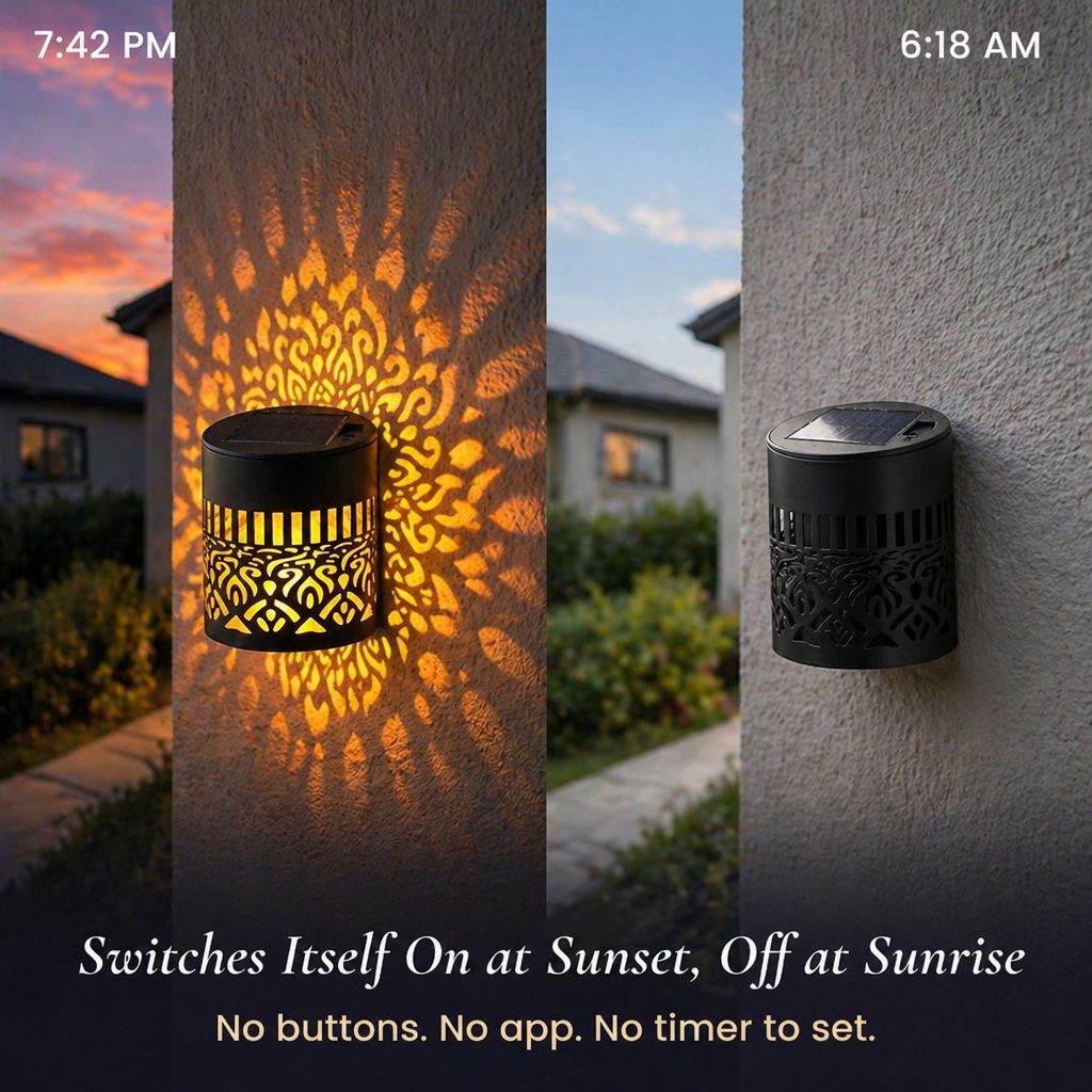 LumaMandala™ — Project Mesmerizing Mandala Designs on Your Patio Every Evening