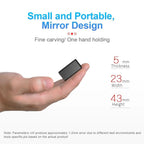 Dictation Device Voice Activation | 50 Hr Recording | Ultra-Compact | Voxlite