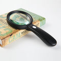 10X LED Hand Magnifier with Lighting | Sharp View | Comfortable Grip | DetailGlow