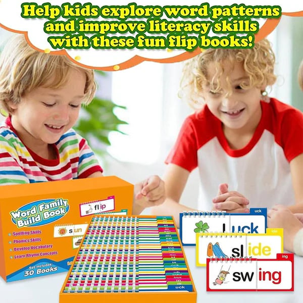ReadBurst™ Explorer Flip Books — Ignite Endless Reading Joy and Unstoppable Confidence Fast