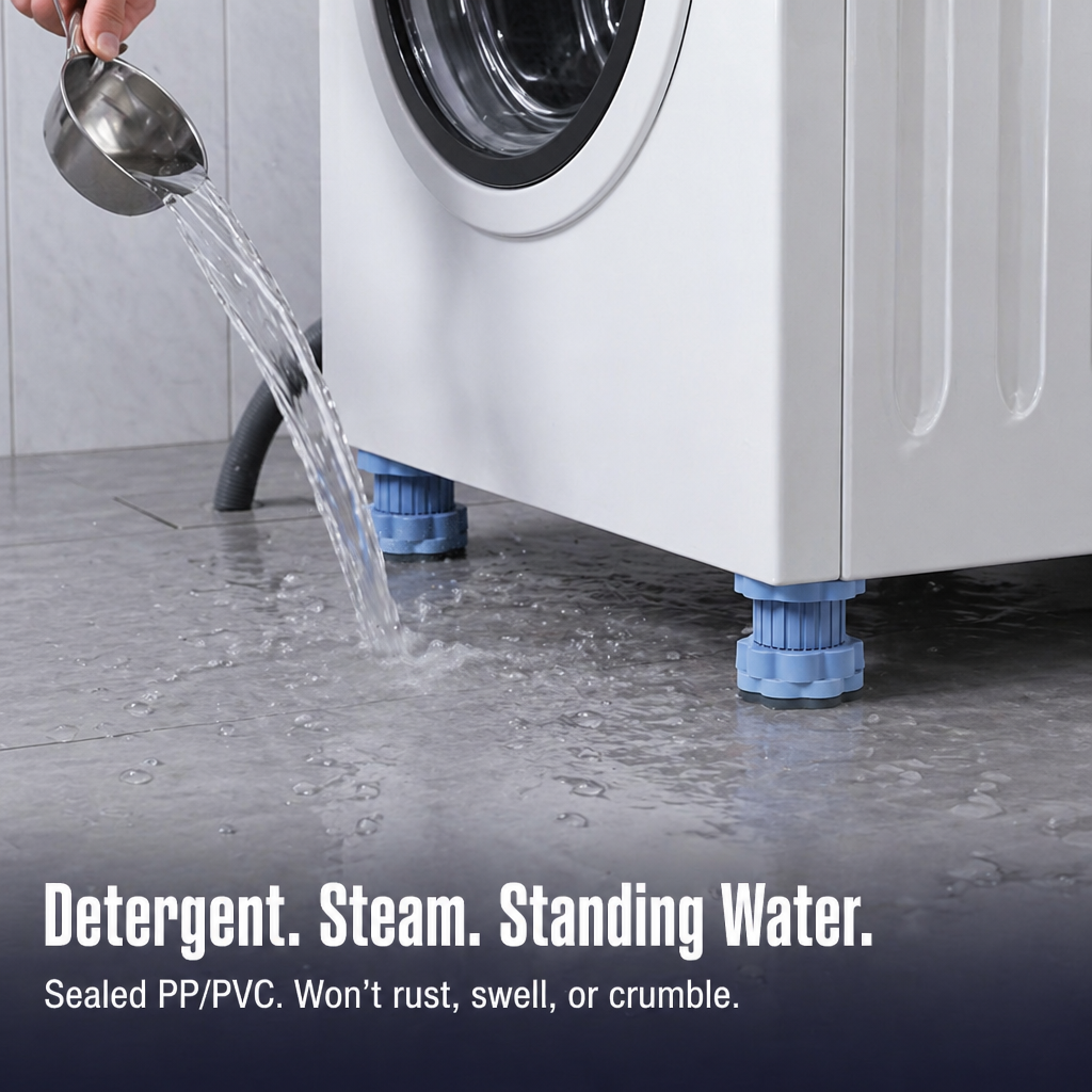 TruBalánce™ — Halt Washer Movement, End the Shimmy, Protect Your Floors