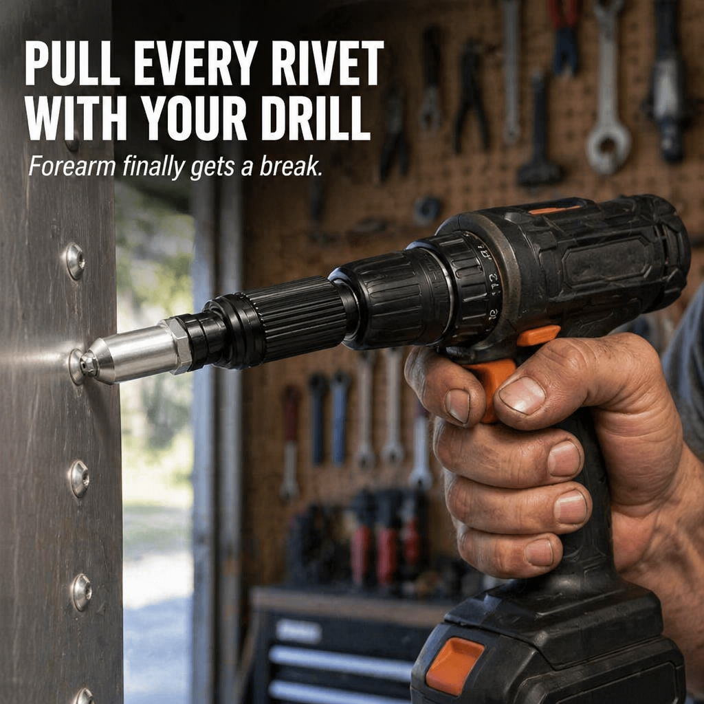 TorqueMaster™ — Crush Rivets Without Pain and Finish Every Job Stronger