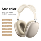 Wireless Headphones | Bluetooth Over-Ear Headphones ANC W65 Plus | 45-Hour Battery Life | Wavora