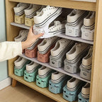 Shoe Organizer | Optimal Space Saving | Adjustable Shoe Stackers | ShoeMate