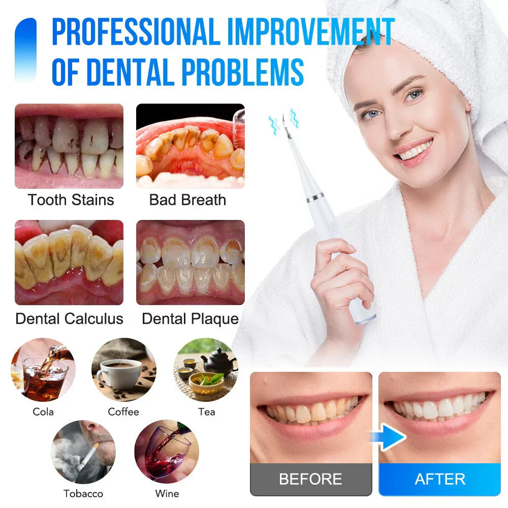 PulseBright™ — Effortless Ultrasound Power for a Dazzling, Dentist-Clean Smile Every Day