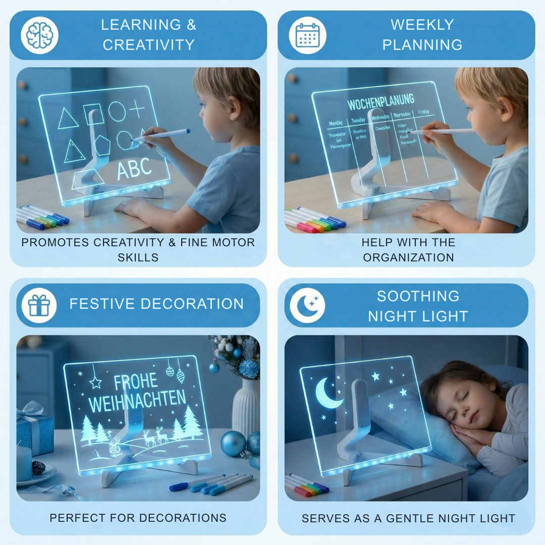 IllumiSketch™ — Ignite Your Child’s Imagination with Brilliant, Glowing Creations That Inspire Endless Joy