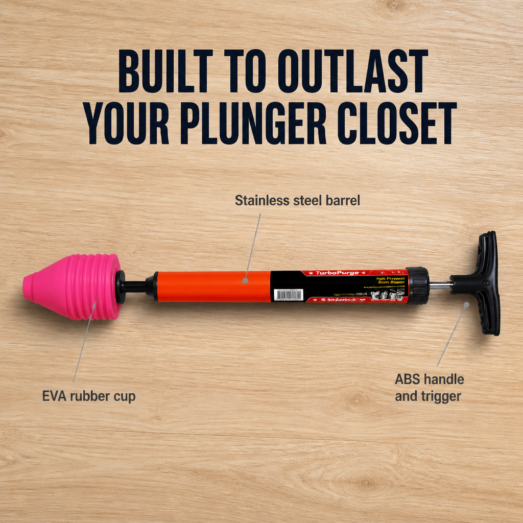 PressurePro™ — Blast Away Clogs Instantly and Reclaim Your Peace of Mind