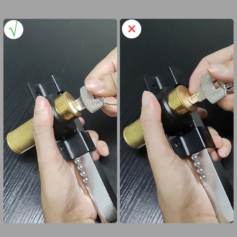 Gate Lock with Key | Corrosion-Resistant | Spring Bolt | GateSecure