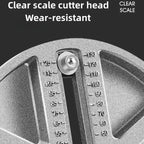 Adjustable Circle Cutter Drill Attachment | Hole Cutter Adjustable | Precise Cuts | DrillForm